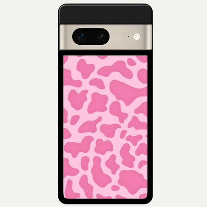 Pinkish Scenery Glass Case For Google Pixel 7 back cover – full design glossy printed glass finish