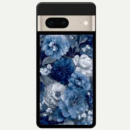  Royal Bloom Garden Glass Case For Google Pixel 7 back cover – full design glossy printed glass finish
