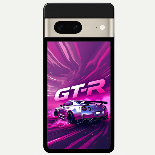  Speed Drift Legend Glass Case For Google Pixel 7 back cover – full design glossy printed glass finish