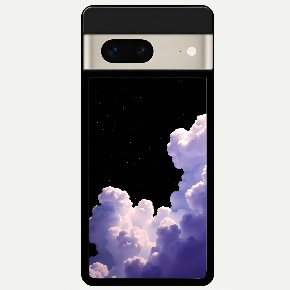  Starlit Night Whispers Glass Case For Google Pixel 7 back cover – full design glossy printed glass finish