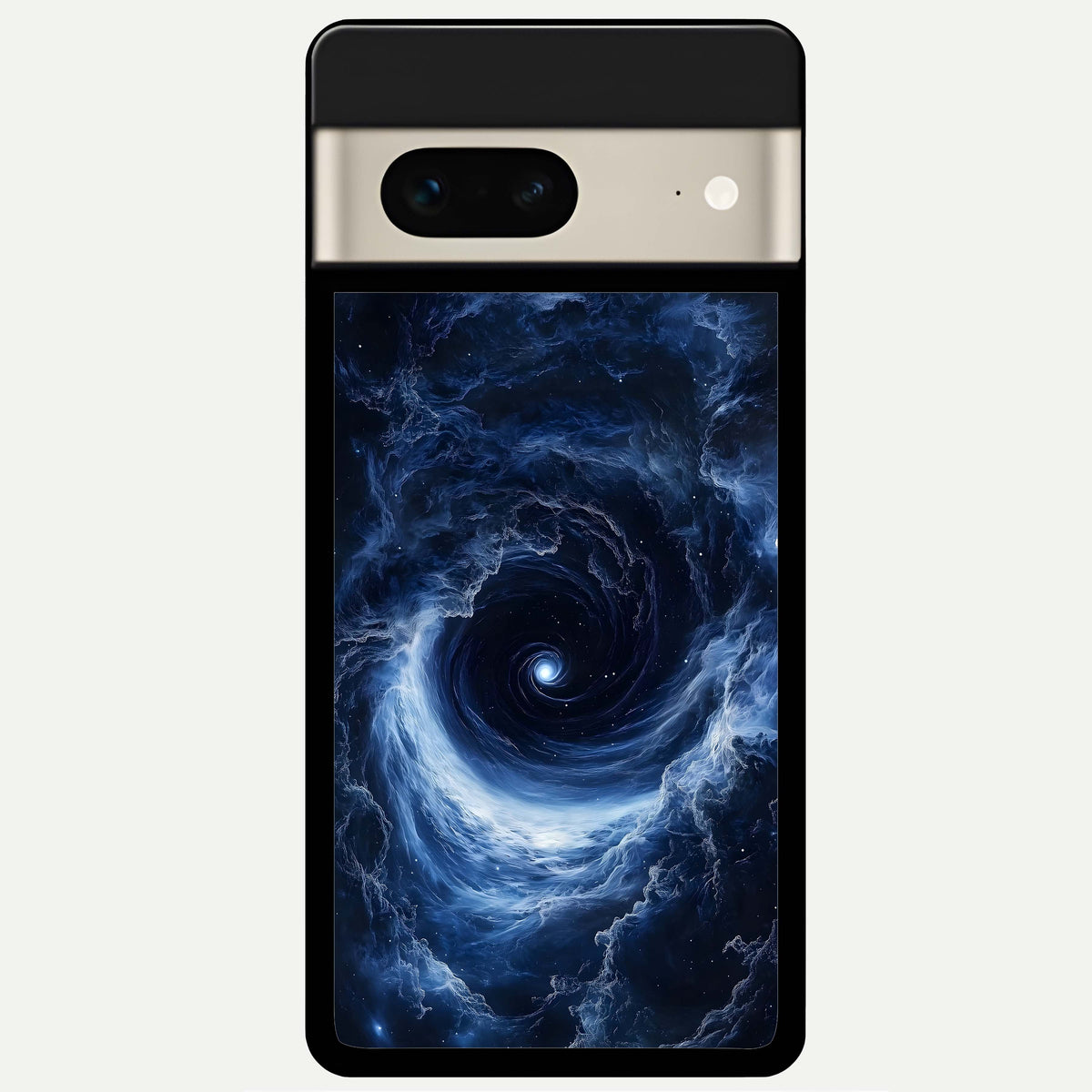  Stunning Galaxy Glass Case For Google Pixel 7 back cover – full design glossy printed glass finish