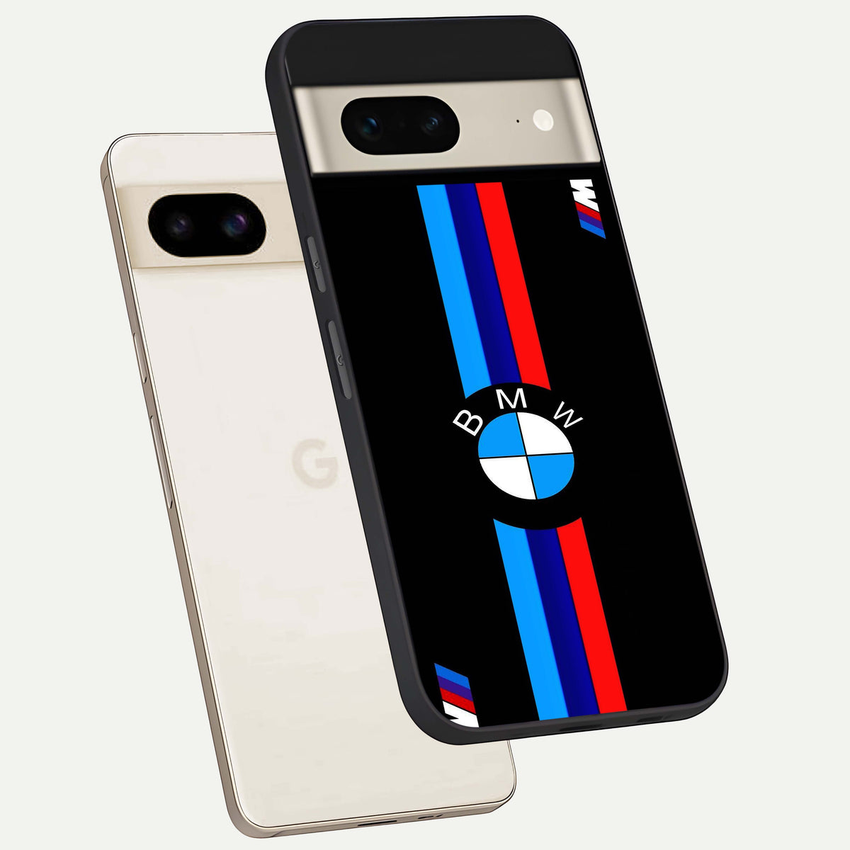  Turbo BMW Beast phone case For Google Pixel 7 showing premium glass back cover with detailed artwork