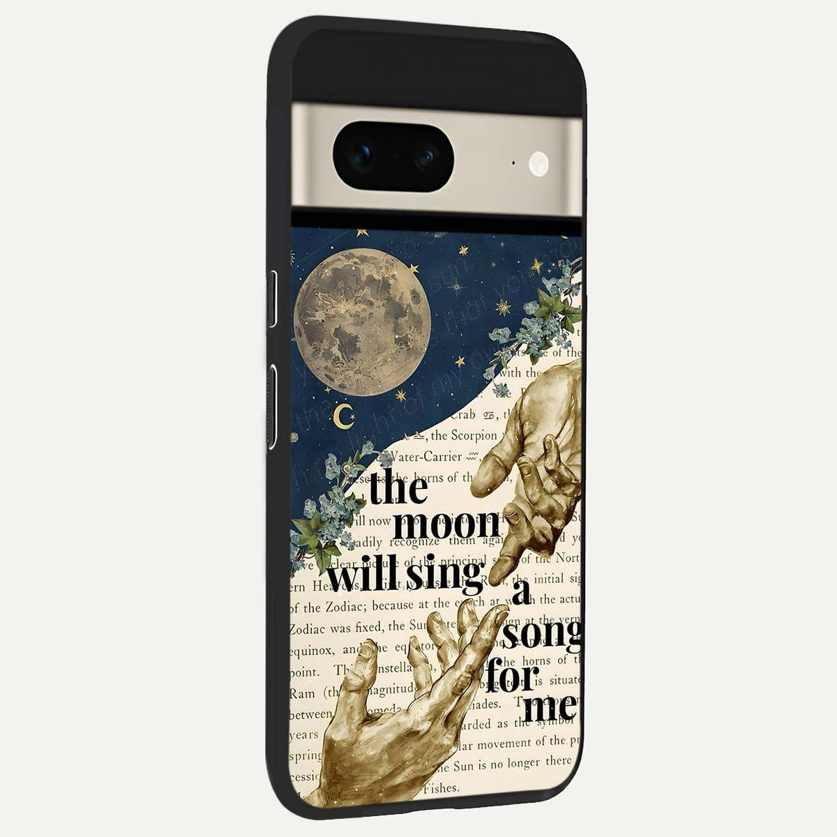  Aesthetic Divine back cover For Google Pixel 7 slim fit glass case with vibrant aesthetic design