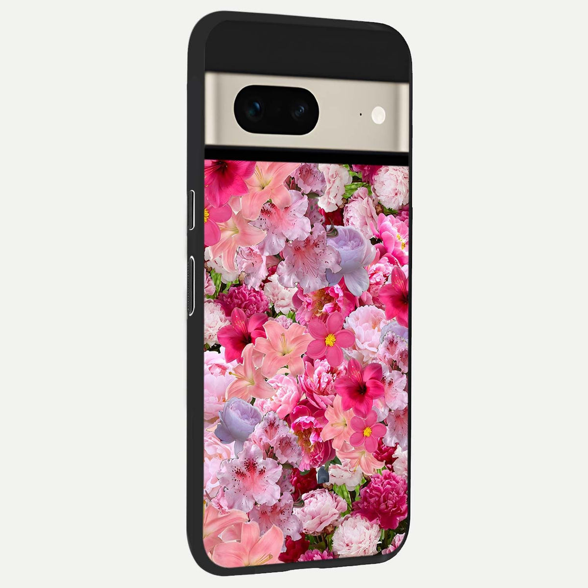  Bloom Crush Fantasy back cover For Google Pixel 7 slim fit glass case with vibrant aesthetic design