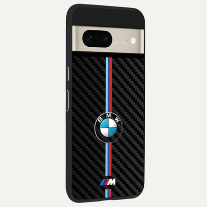  BMW Pattern back cover For Google Pixel 7 slim fit glass case with vibrant aesthetic design