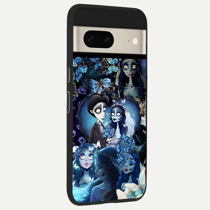  Butterfly Ghost Soul back cover For Google Pixel 7 slim fit glass case with vibrant aesthetic design
