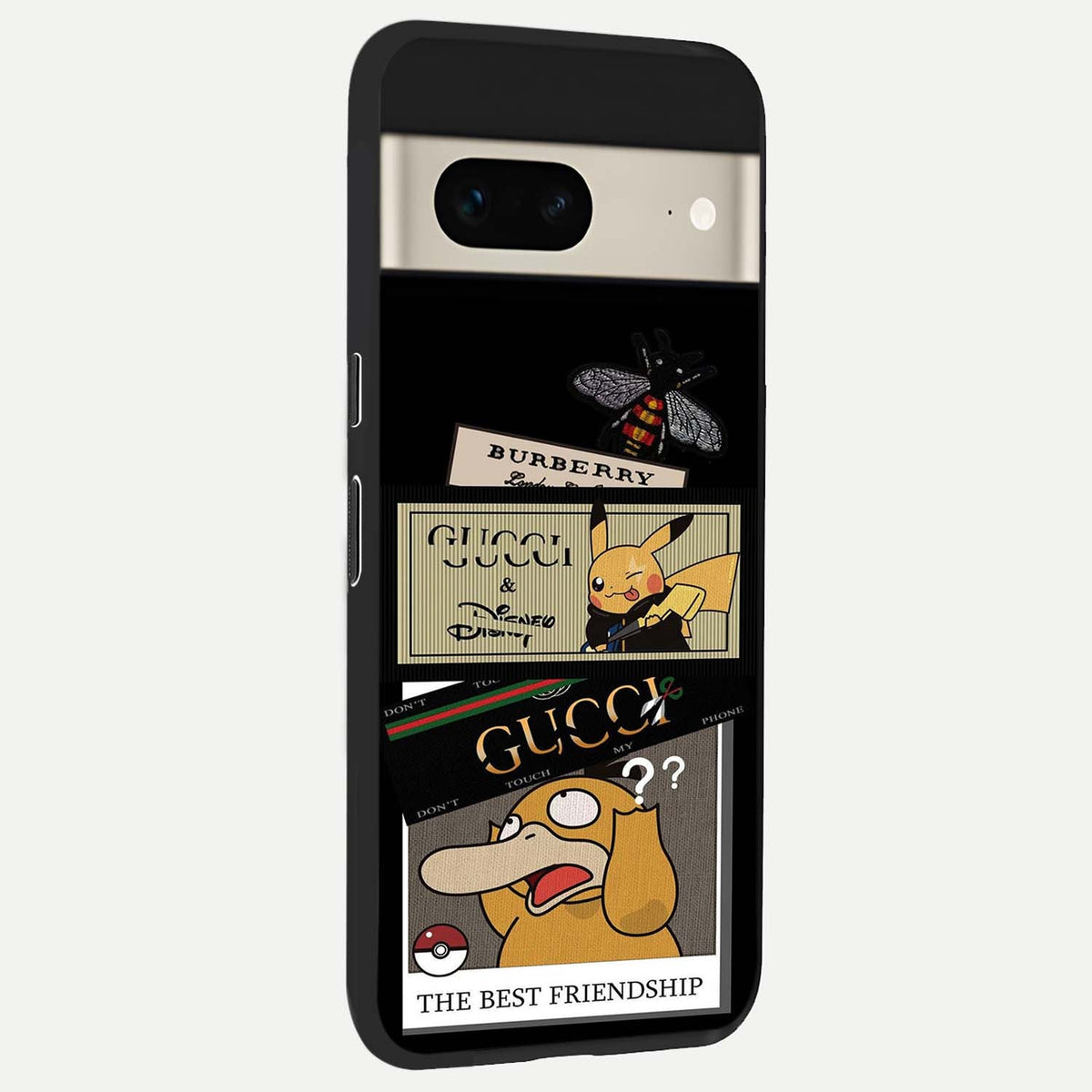  Cartoon Brand Play Mashup back cover For Google Pixel 7 slim fit glass case with vibrant aesthetic design