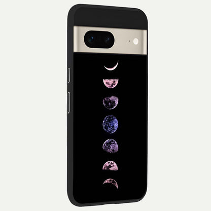  Crimson All Planets back cover For Google Pixel 7 slim fit glass case with vibrant aesthetic design