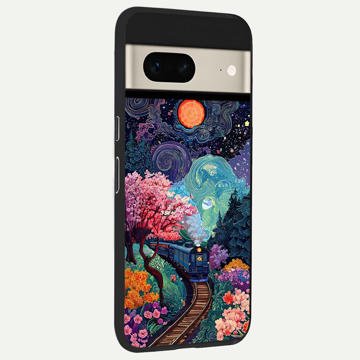  Digital Art back cover For Google Pixel 7 slim fit glass case with vibrant aesthetic design