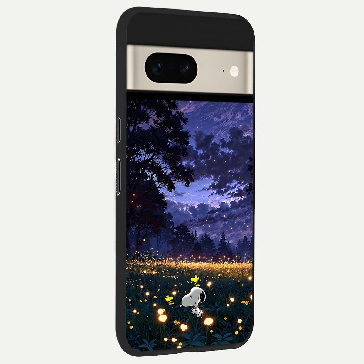  Firefly Meadow Magic back cover For Google Pixel 7 slim fit glass case with vibrant aesthetic design