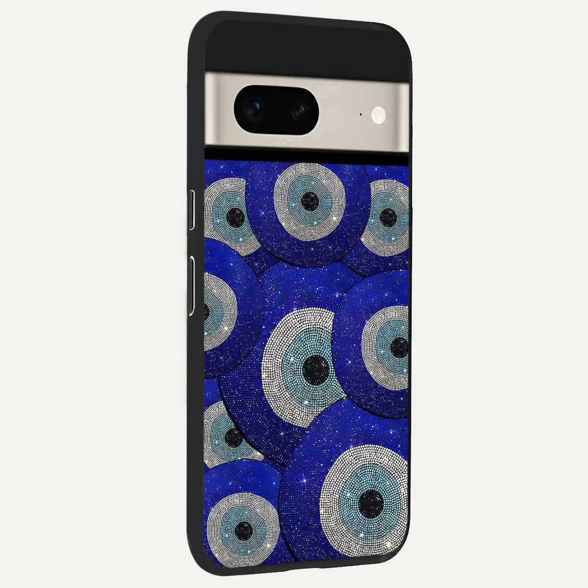  Galaxy Eye Flow back cover For Google Pixel 7 slim fit glass case with vibrant aesthetic design