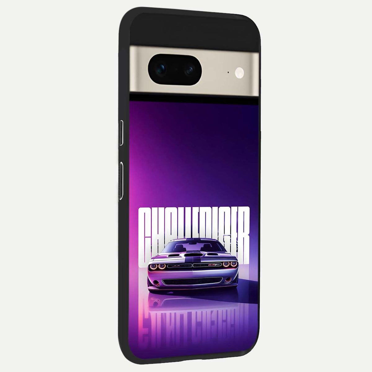  Midnight Muscle Ride back cover For Google Pixel 7 slim fit glass case with vibrant aesthetic design