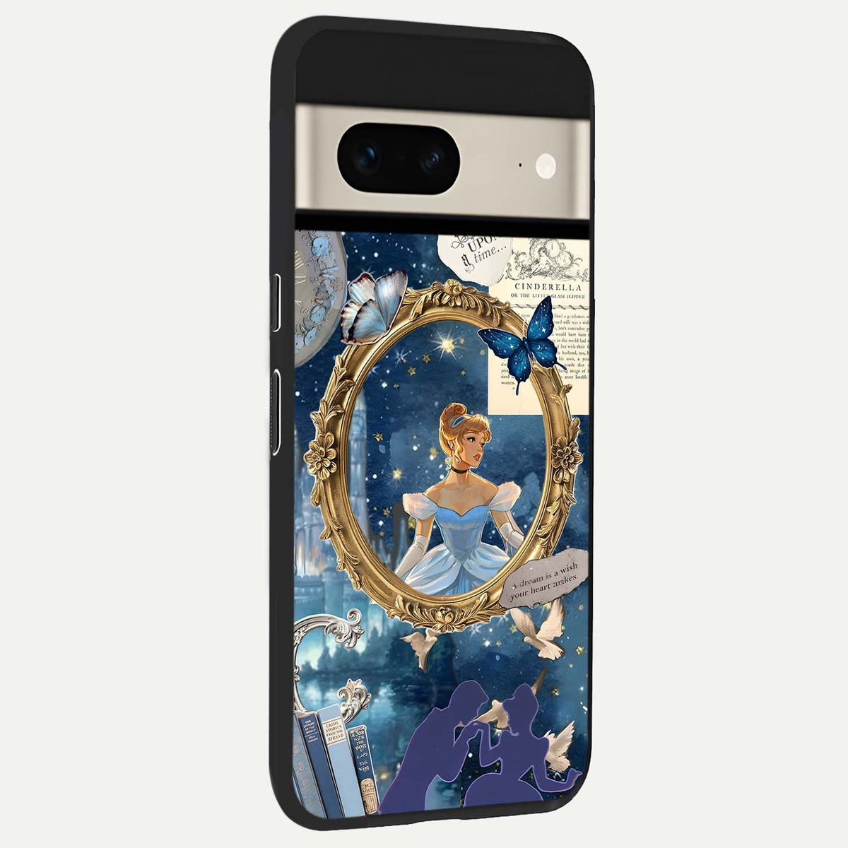  Midnight Queen back cover For Google Pixel 7 slim fit glass case with vibrant aesthetic design