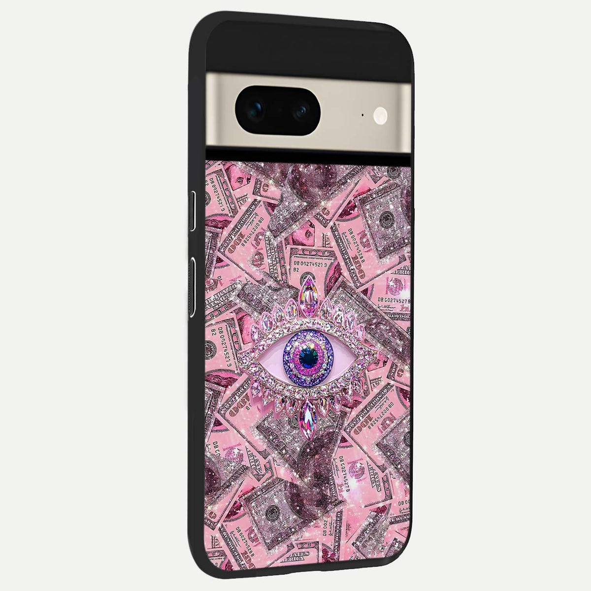  Money Eye Luxe back cover For Google Pixel 7 slim fit glass case with vibrant aesthetic design