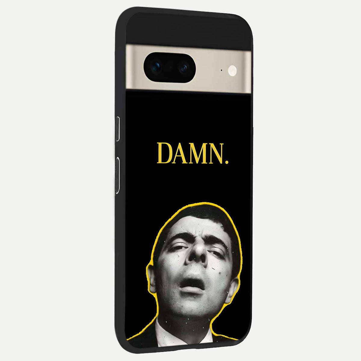  Mr Bean Damn back cover For Google Pixel 7 slim fit glass case with vibrant aesthetic design