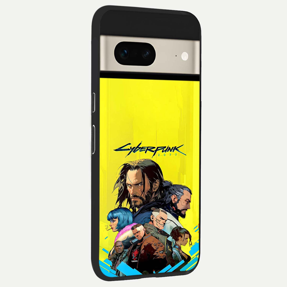  Neon Rebel Genesis back cover For Google Pixel 7 slim fit glass case with vibrant aesthetic design