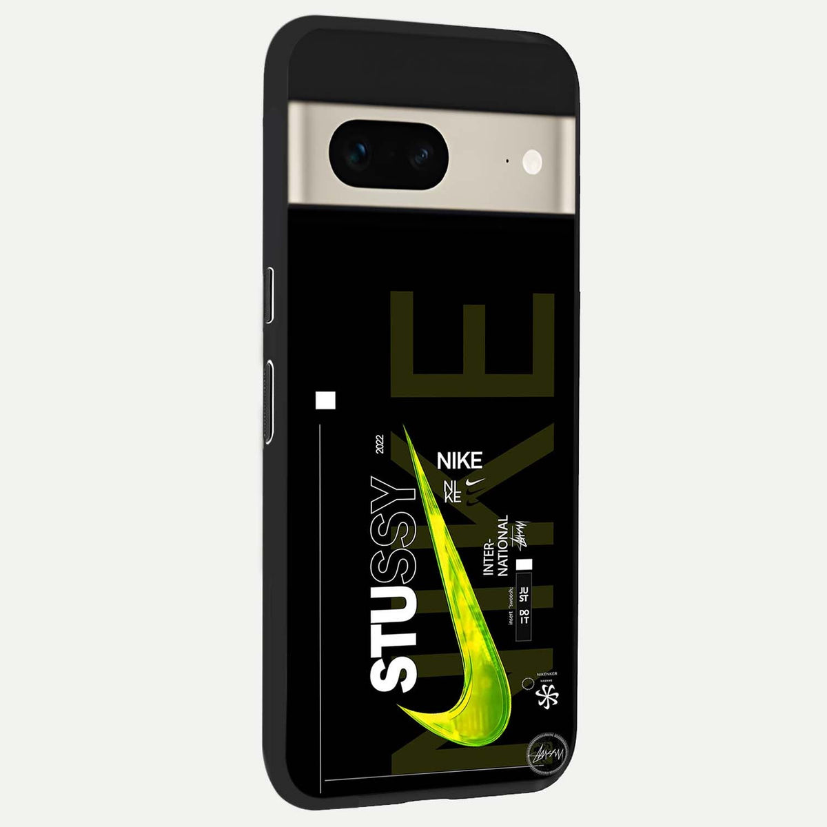 Neon Street Edition back cover For Google Pixel 7 slim fit glass case with vibrant aesthetic design
