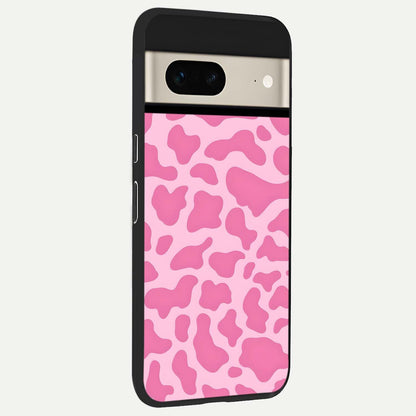  Pinkish Scenery back cover For Google Pixel 7 slim fit glass case with vibrant aesthetic design