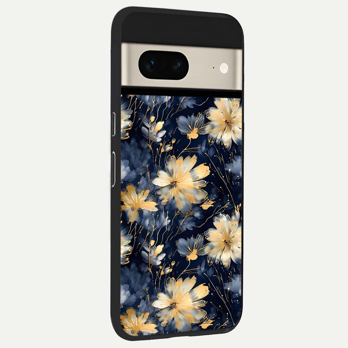  Royal Petal Dream back cover For Google Pixel 7 slim fit glass case with vibrant aesthetic design