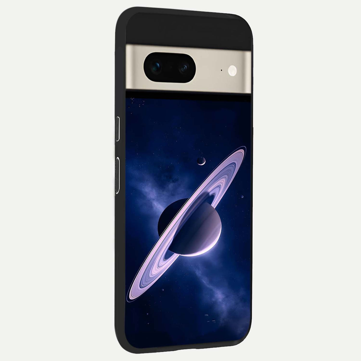  Saturn Ring Mystique back cover For Google Pixel 7 slim fit glass case with vibrant aesthetic design