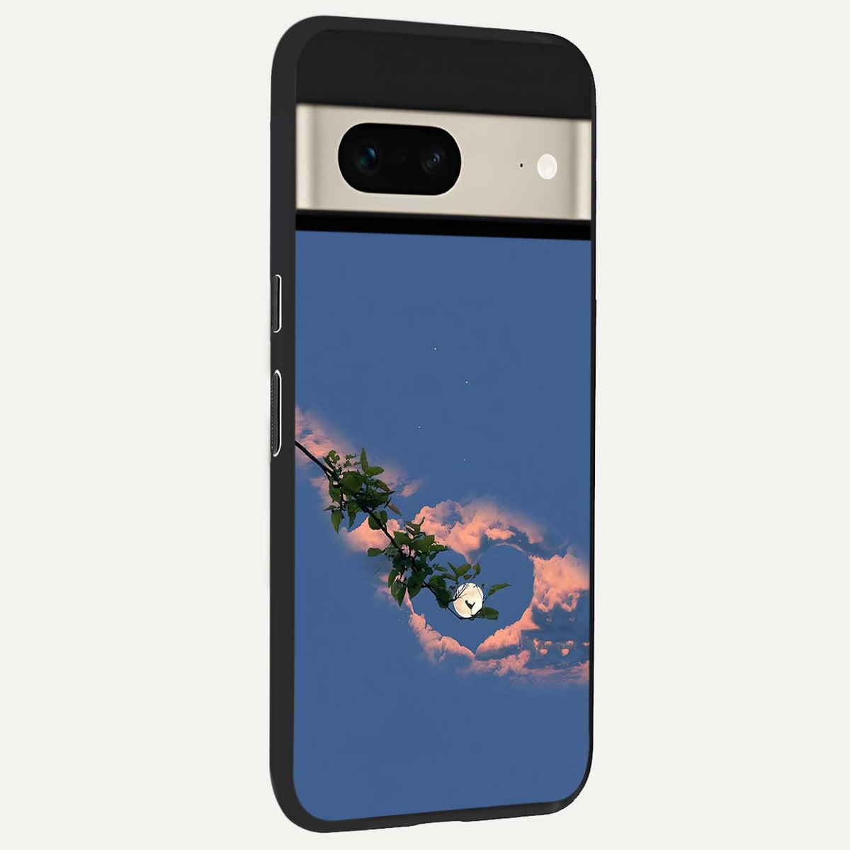  Sky Under Tree back cover For Google Pixel 7 slim fit glass case with vibrant aesthetic design