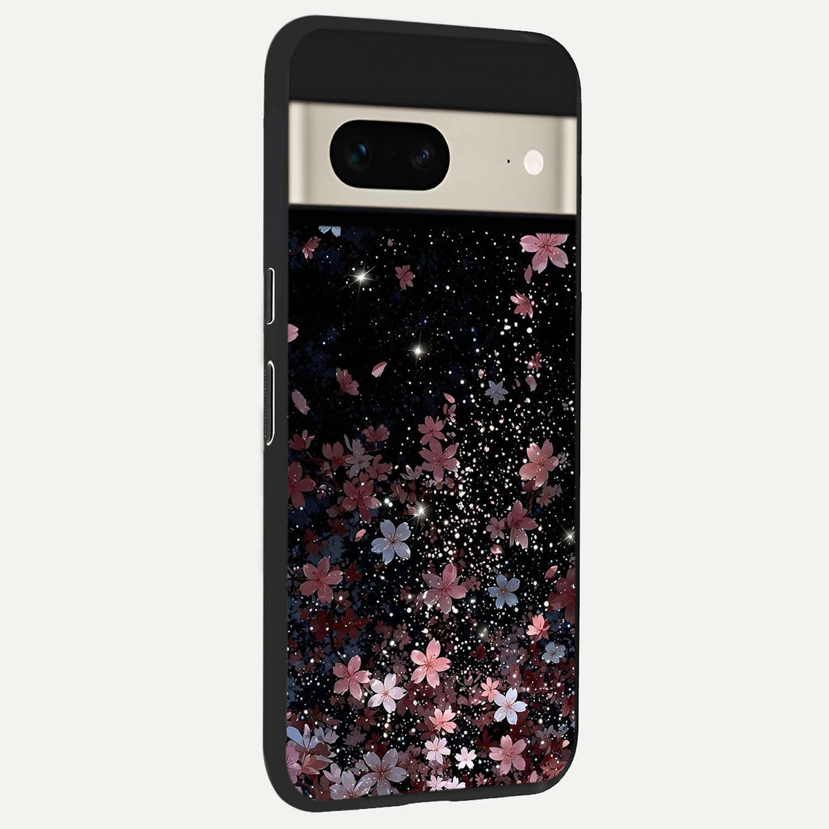  Starlit Flower Dreams back cover For Google Pixel 7 slim fit glass case with vibrant aesthetic design