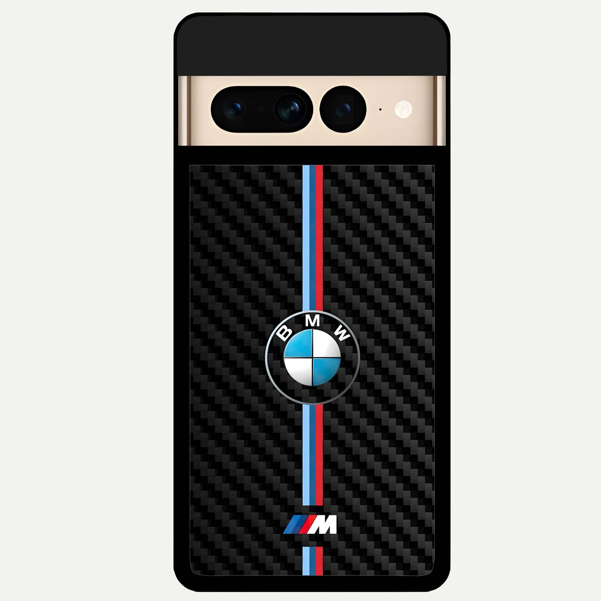  BMW Pattern Glass Case For Google Pixel 7 Pro back cover – full design glossy printed glass finish