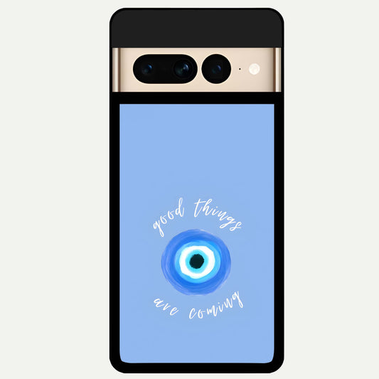  Bright Future Ahead Glass Case For Google Pixel 7 Pro back cover – full design glossy printed glass finish