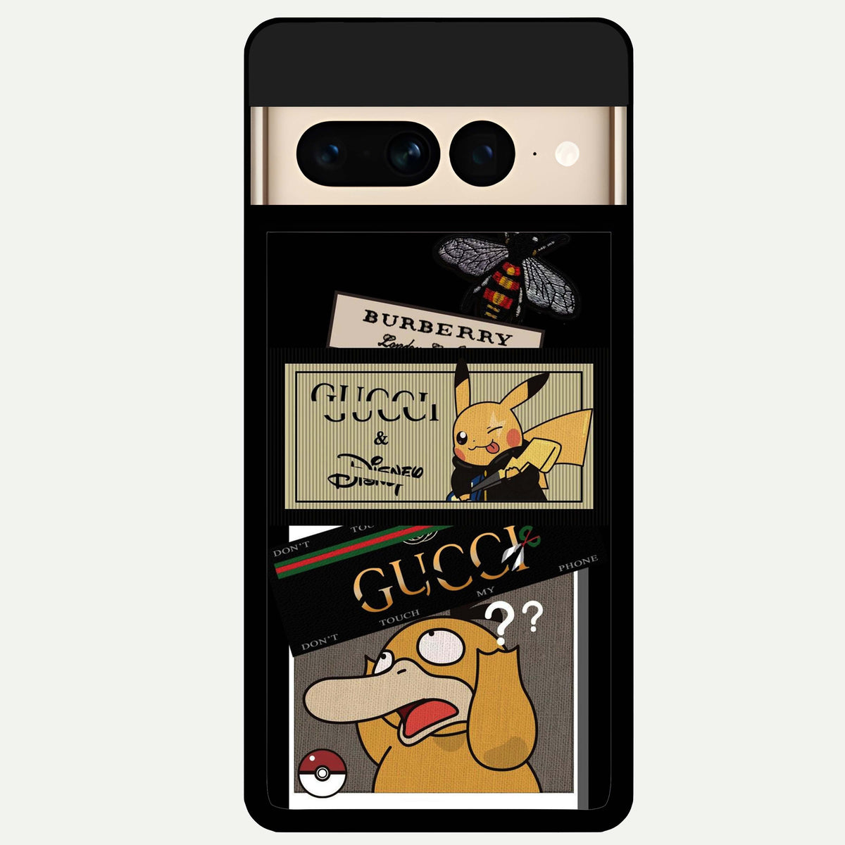  Cartoon Brand Play Mashup Glass Case For Google Pixel 7 Pro back cover – full design glossy printed glass finish