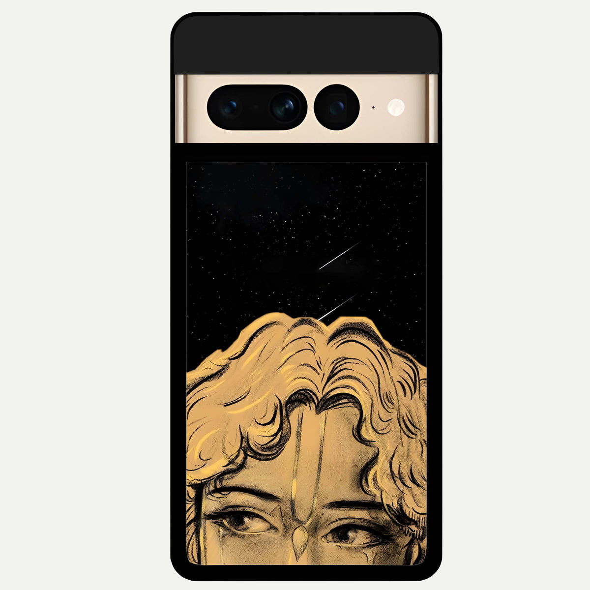  Celestial Gods Plan Glass Case For Google Pixel 7 Pro back cover – full design glossy printed glass finish