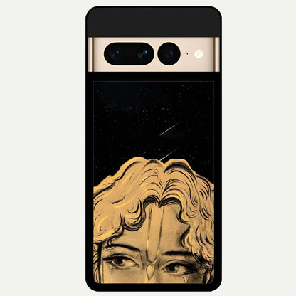  Celestial Gods Plan Glass Case For Google Pixel 7 Pro back cover – full design glossy printed glass finish