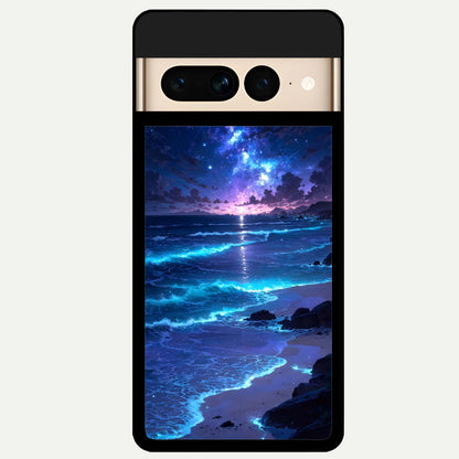  Classic Damn Look Glass Case For Google Pixel 7 Pro back cover – full design glossy printed glass finish