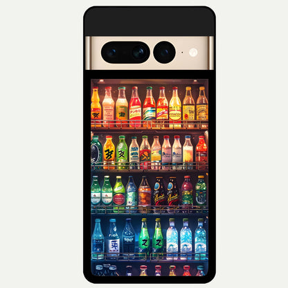  Colorfull Tree Glass Case For Google Pixel 7 Pro back cover – full design glossy printed glass finish