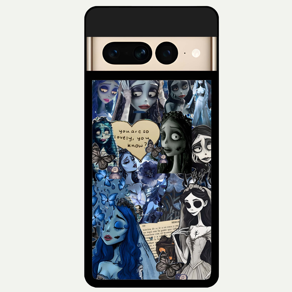  Corpse Bride Posters Glass Case For Google Pixel 7 Pro back cover – full design glossy printed glass finish