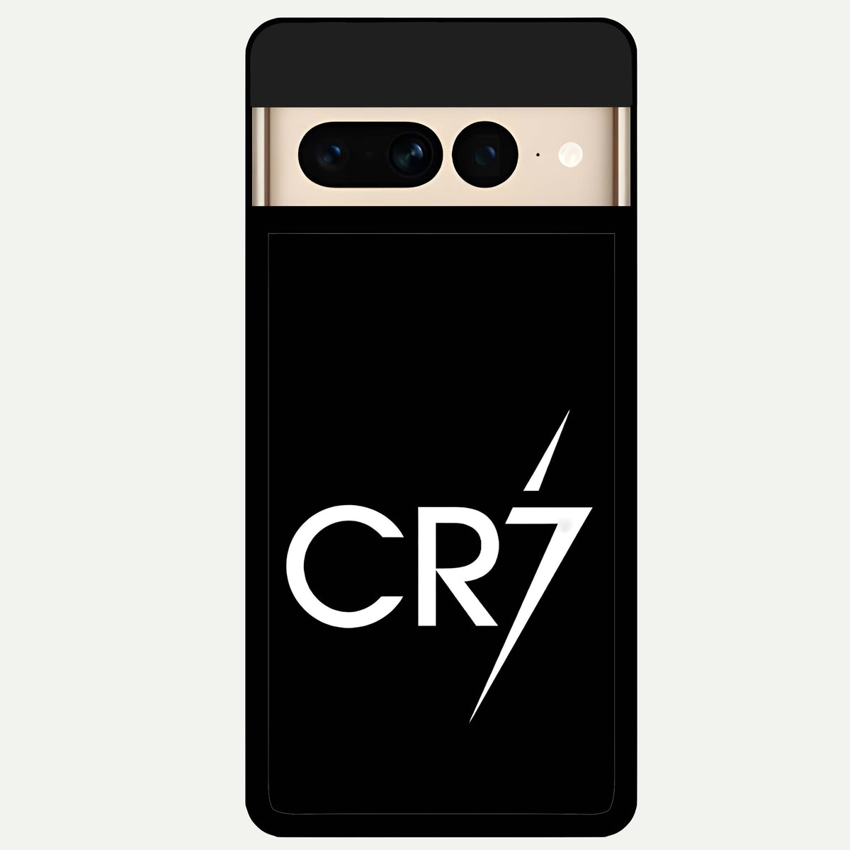 CR7 Elite Strike Glass Case For Google Pixel 7 Pro back cover – full design glossy printed glass finish
