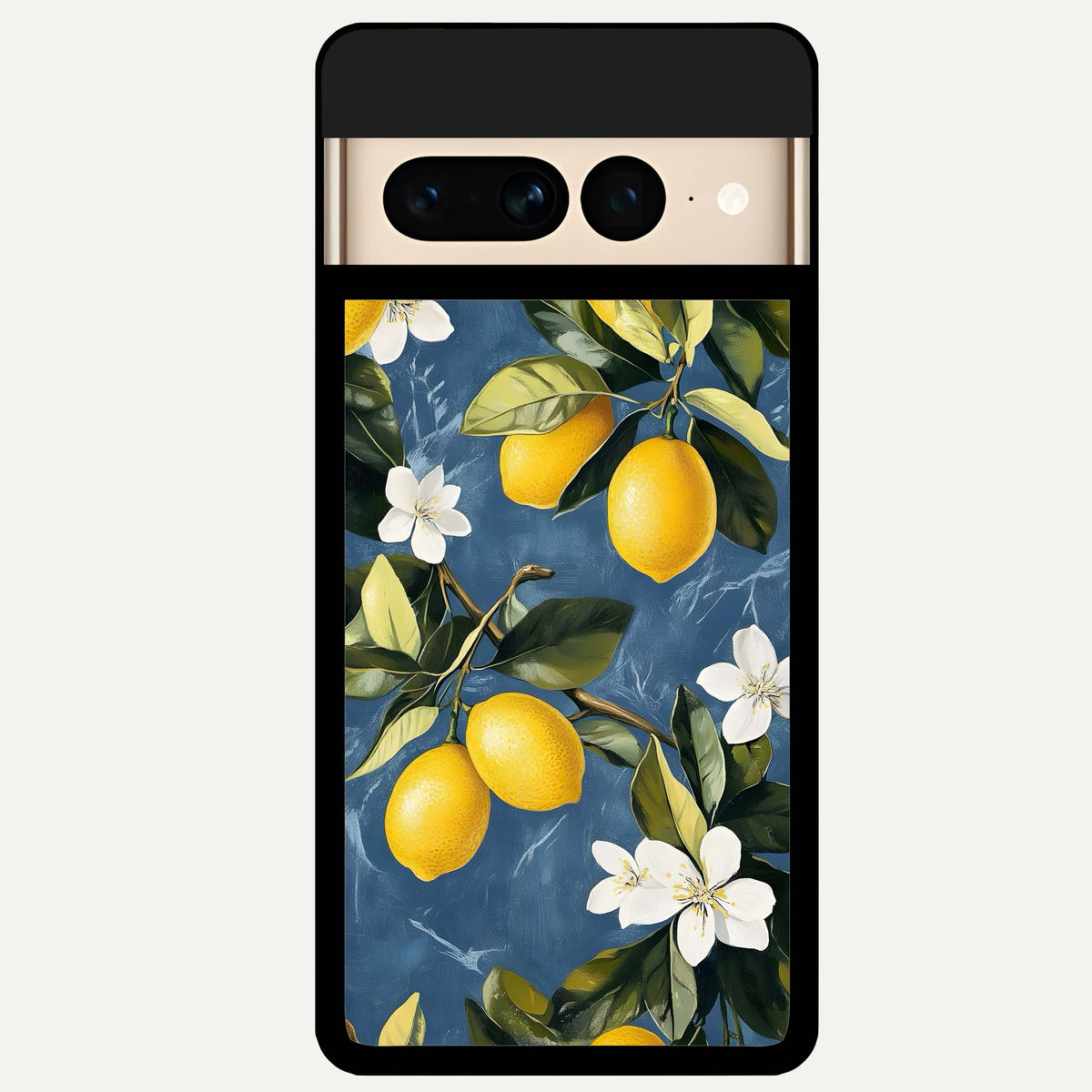  Lemon Dream Garden Glass Case For Google Pixel 7 Pro back cover – full design glossy printed glass finish