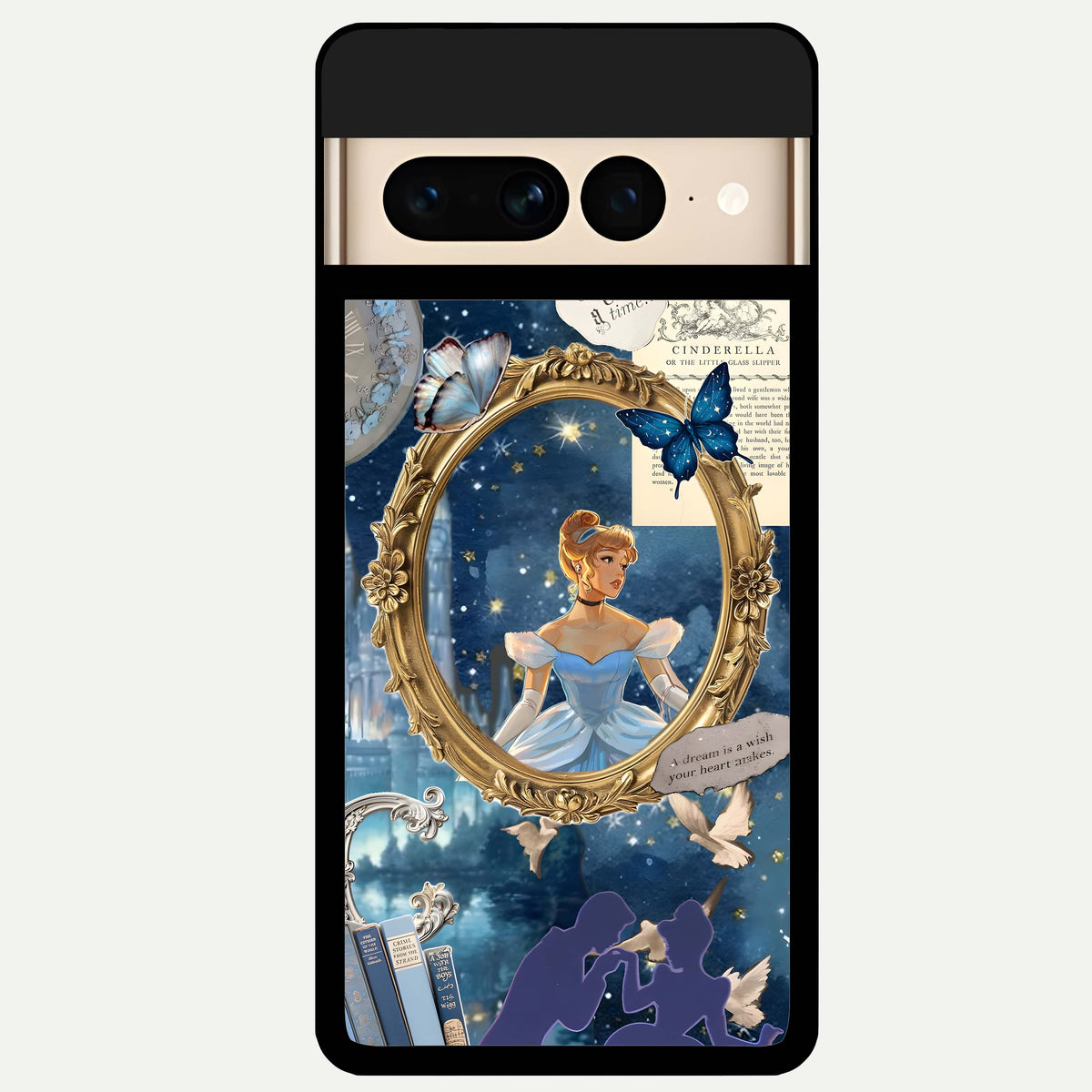  Midnight Queen Glass Case For Google Pixel 7 Pro back cover – full design glossy printed glass finish