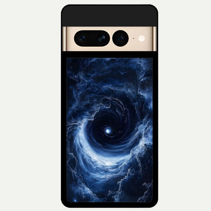  Stunning Galaxy Glass Case For Google Pixel 7 Pro back cover – full design glossy printed glass finish