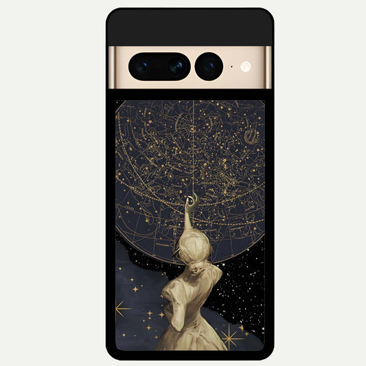  Taylor Swift Girl Glass Case For Google Pixel 7 Pro back cover – full design glossy printed glass finish
