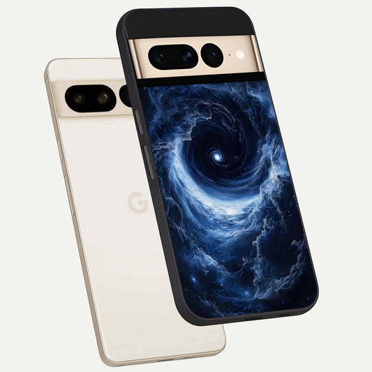  Stunning Galaxy phone case For Google Pixel 7 Pro showing premium glass back cover with detailed artwork