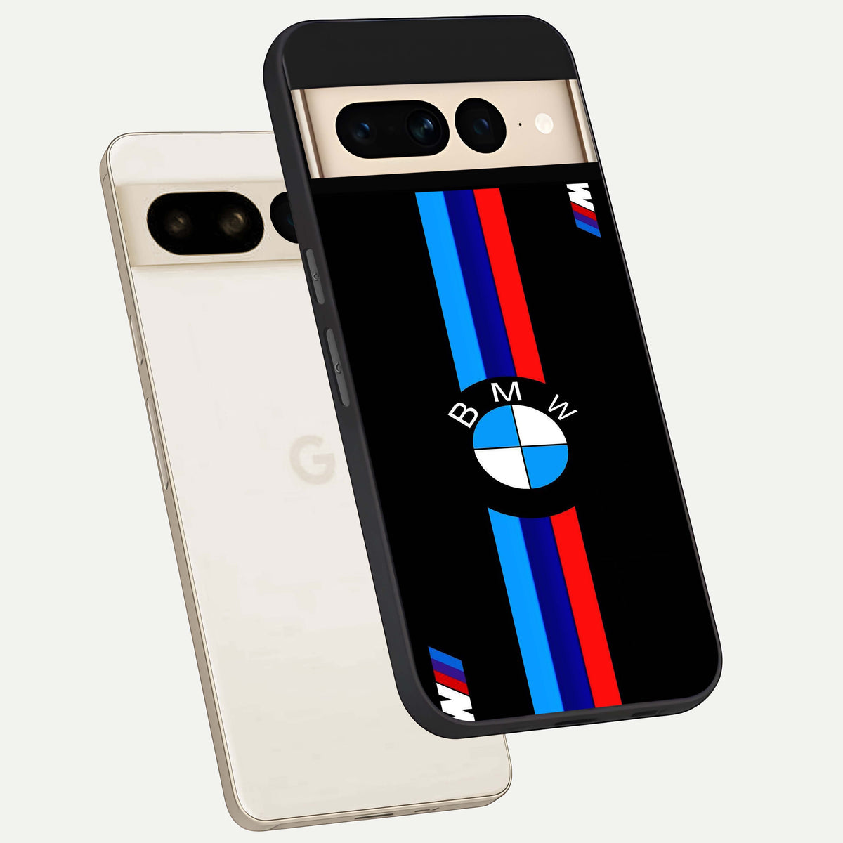 Turbo BMW Beast phone case For Google Pixel 7 Pro showing premium glass back cover with detailed artwork