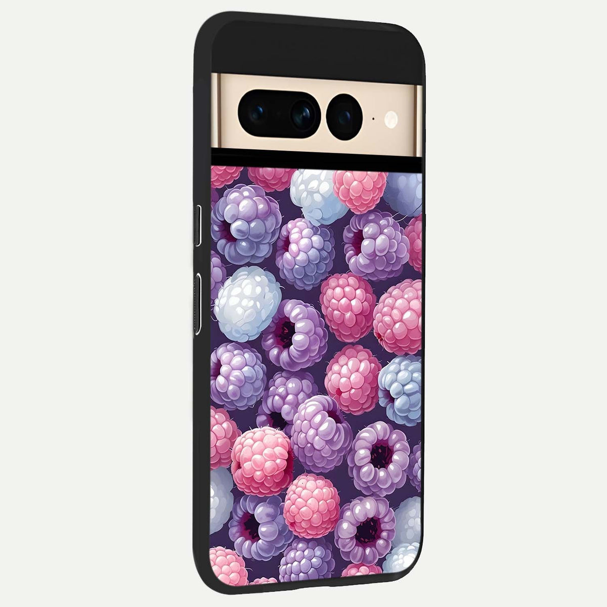  Berry Candy Pop back cover For Google Pixel 7 Pro slim fit glass case with vibrant aesthetic design