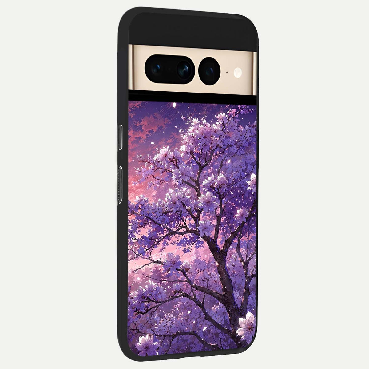 Blossom Tree back cover For Google Pixel 7 Pro slim fit glass case with vibrant aesthetic design
