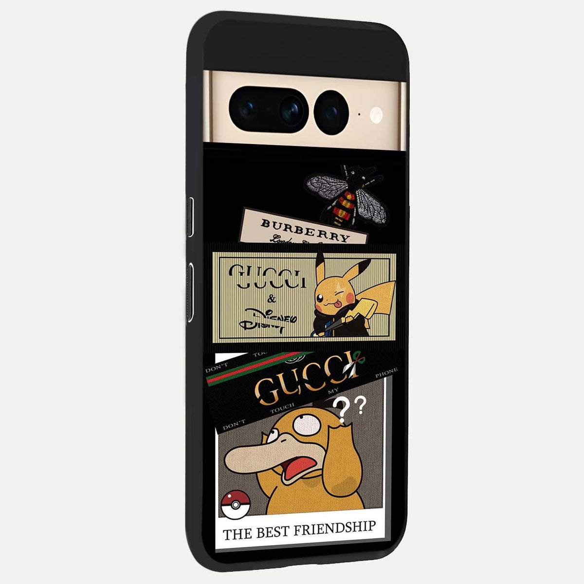  Cartoon Brand Play Mashup back cover For Google Pixel 7 Pro slim fit glass case with vibrant aesthetic design