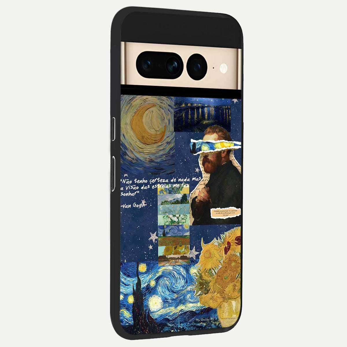  Starry Dream Vision back cover For Google Pixel 7 Pro slim fit glass case with vibrant aesthetic design