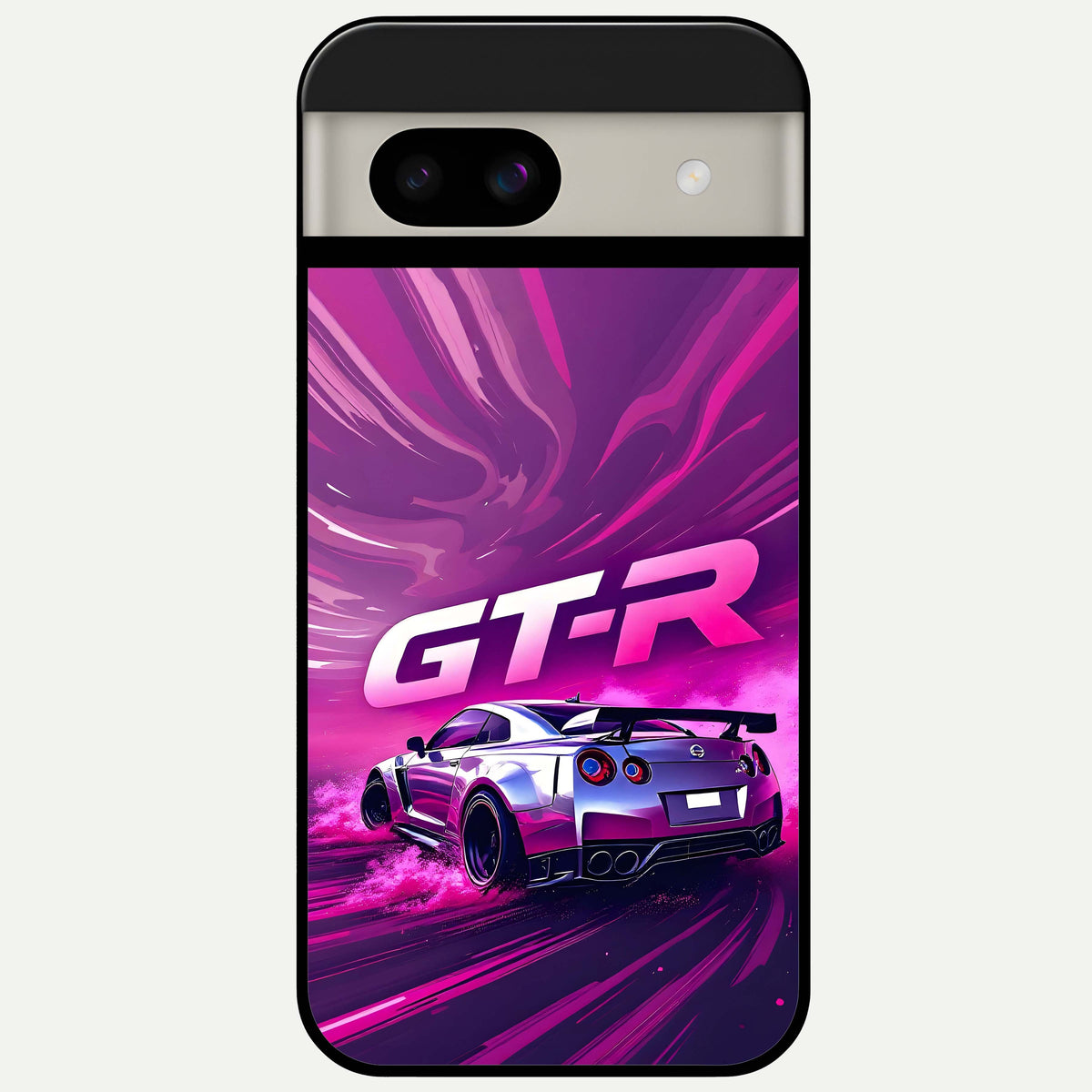  Speed Drift Legend Glass Case For Google Pixel 8A back cover – full design glossy printed glass finish