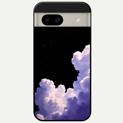  Starlit Night Whispers Glass Case For Google Pixel 8A back cover – full design glossy printed glass finish