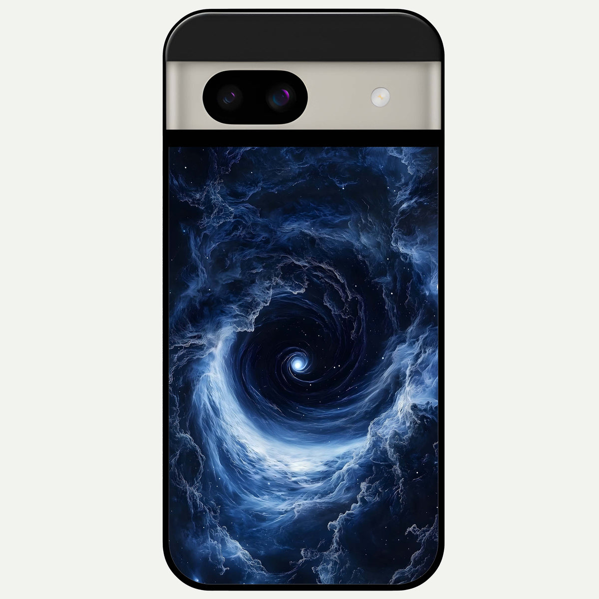  Stunning Galaxy Glass Case For Google Pixel 8A back cover – full design glossy printed glass finish