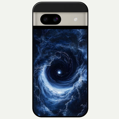  Stunning Galaxy Glass Case For Google Pixel 8A back cover – full design glossy printed glass finish
