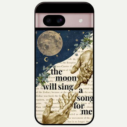  Aesthetic Divine Glass Case For Google Pixel 8 back cover – full design glossy printed glass finish